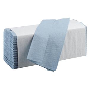 Blue JaniCare® C-Fold Hand Towels 1 Ply - (Case of 2640)